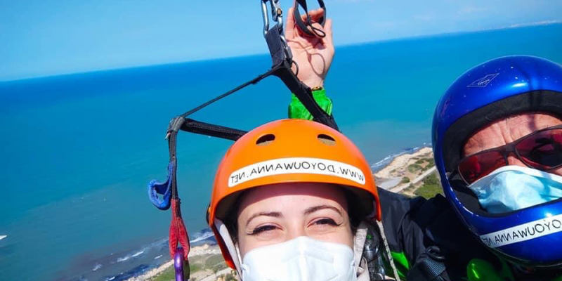 Alicante paragliding guiding and tandems, Benidorm