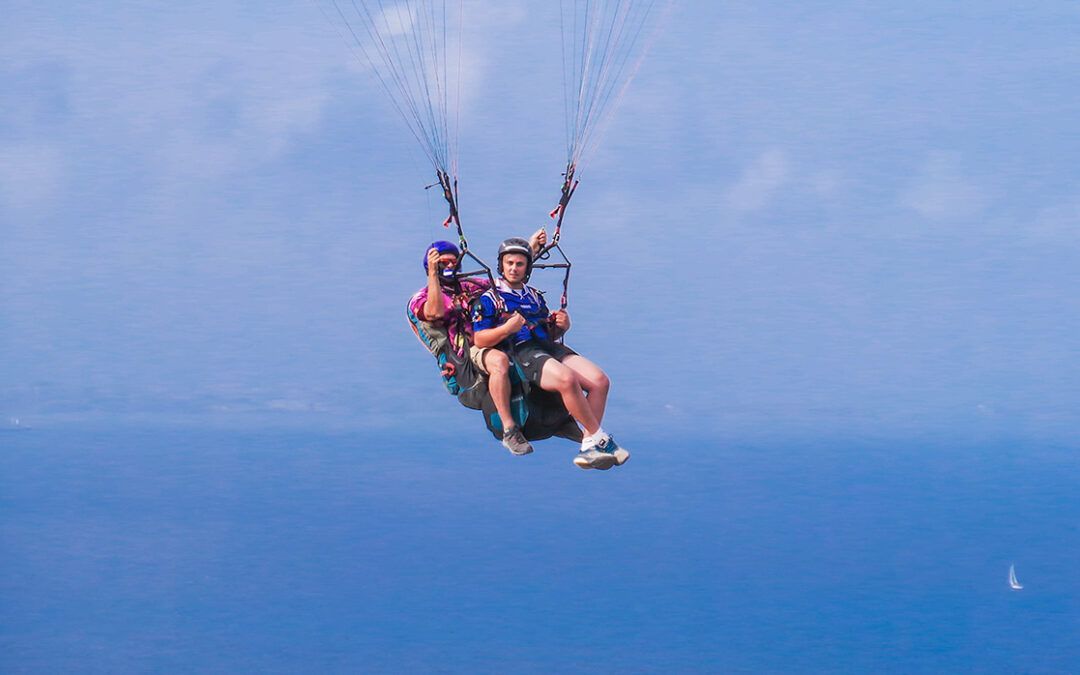 Maravillosos vuelos en parapente biplaza sobre Santa Pola