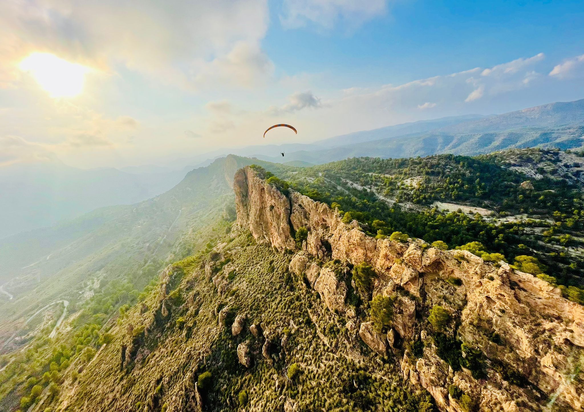 Solid thermals with a view.